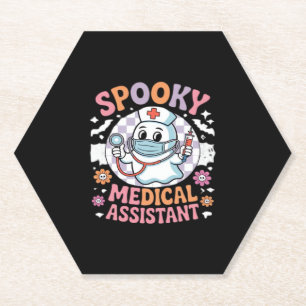 Porta-copo De Papel Assistente Médico Spooky, Cute Halloween Essencial