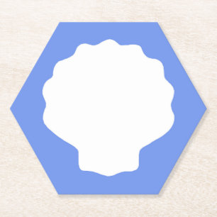 Porta-copo De Papel Astone de Papel Pérola Azul