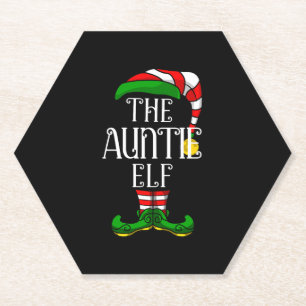 Porta-copo De Papel Auntie Elf Family Mating Christmas Group