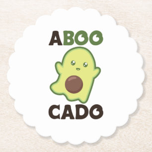 Porta-copo De Papel Avocado Spirit For Halloween Engraçado Avocados