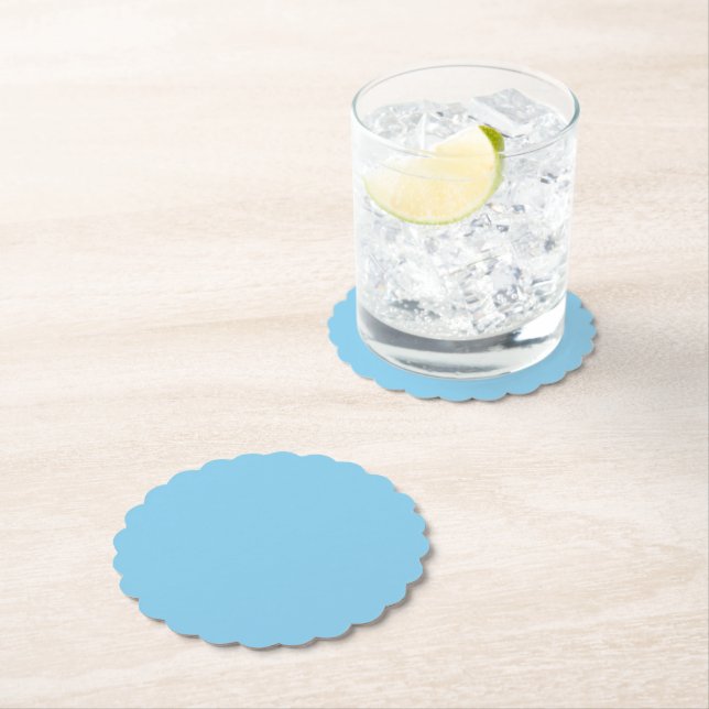 Porta-copo De Papel Azul bebê (Insitu)