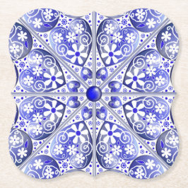 Porta-copo De Papel Azul cerâmico de Grécia