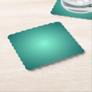 Porta-copo De Papel Azul Teal Verde Luz para Tons Escuros