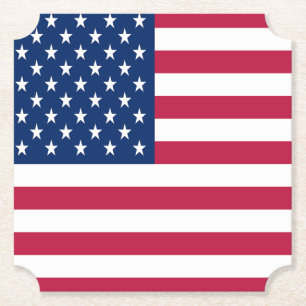 Porta-copo De Papel Bandeira americana Flag Pride Design- 76353