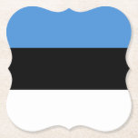Porta-copo De Papel Bandeira da Estônia (Estônia)<br><div class="desc">Produtos de Sinalizador Mundial Personalizáveis - Sinta-se livre para adicionar seu próprio texto.</div>
