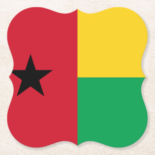 Porta-copo De Papel Bandeira da Guiné-Bissau