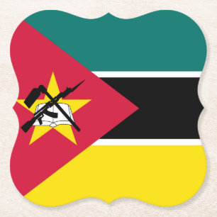 Porta-copo De Papel Bandeira de Moçambique