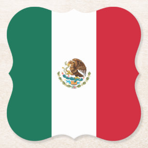 Porta-copo De Papel Bandeira do México (Mexicano)