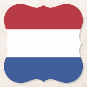 Porta-copo De Papel Bandeira dos Países Baixos
