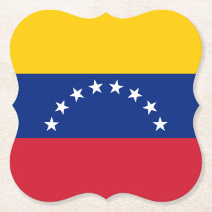 Porta-copo De Papel Bandeira Venezuela (venezuelana)