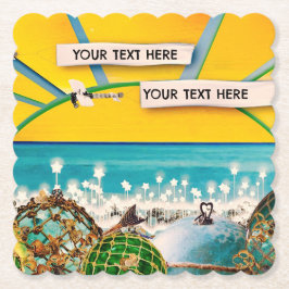 PORTA-COPO DE PAPEL BANNER SUNSHINE