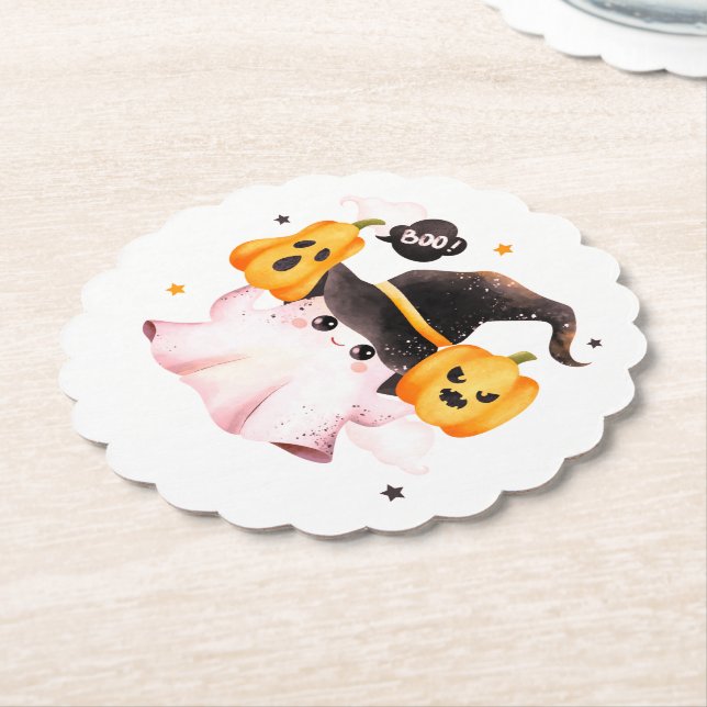 Porta-copo De Papel Beba Bruxas de Halloween - Bruxa Louca (Angular)