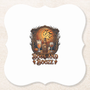 Porta-copo De Papel Bebidas Booze Halloween Caveira Garrafa Cerveja Vi