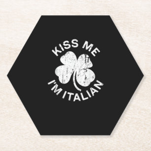 Porta-copo De Papel Beije-me Sou Camisa de Camisa de Camisa de São Pat