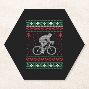 Porta-copo De Papel Bicicleta De Natal Feia