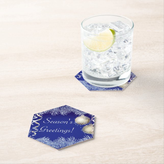 Porta-copo De Papel Boas-vindas Natal da temporada (Insitu)