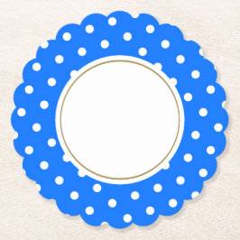 Porta-copo De Papel Bolinhas brancas brancas brilhantes White White Wh