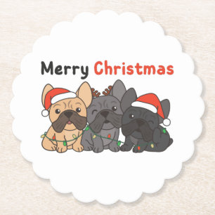 Porta-copo De Papel Bolinhos de Natal Franceses Papel C