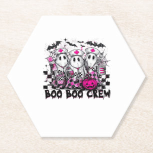Porta-copo De Papel Boo Boo Crew Halloween Enfermeira Clássica