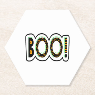 Porta-copo De Papel BOO Halloween
