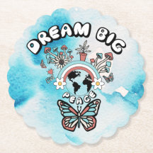 Borboletas e Cogumelos Sonham Grande inspo positiv