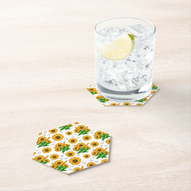 Porta-copo De Papel Branco de Colheita de ouros (Insitu)