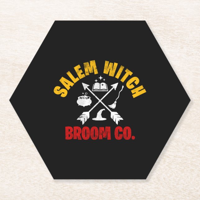 Porta-copo De Papel bruxa das bruxas (Frente)