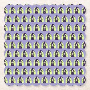 Porta-copo De Papel Bruxa Encantadora e Irritada