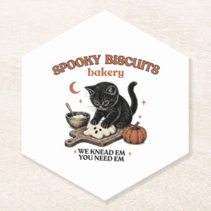 Porta-copo De Papel Bule de Papel de Halloween Gato Preto