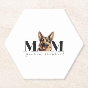 Porta-copo De Papel Cachorro Mãe GERMAN SHEPHERD DOG Camiseta Clássica