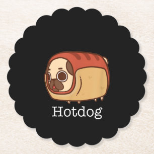 Porta-copo De Papel Cachorro-quente Adorável Cachorro