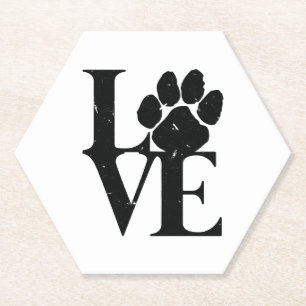 Porta-copo De Papel Cães Adoram Cães