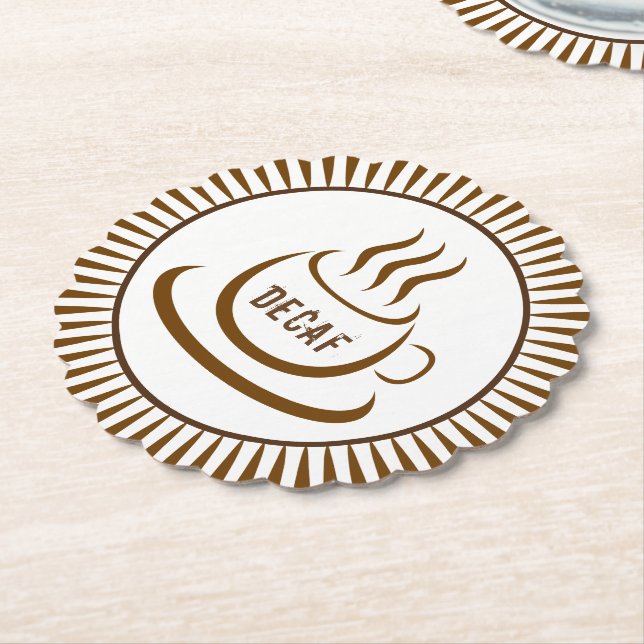 Porta-copo De Papel Café Decaf (Angular)