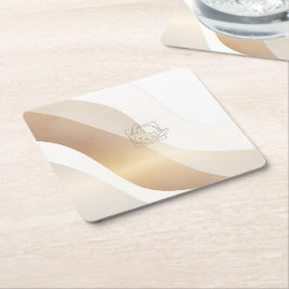 Porta-copo De Papel Calm Desert Waves com Fennec Essence | Se Mínimo