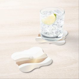 Porta-copo De Papel Calm Desert Waves com Fennec Essence | Se Mínimo