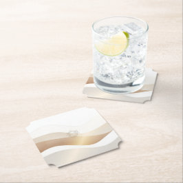Porta-copo De Papel Calm Desert Waves com Fennec Essence | Se Mínimo