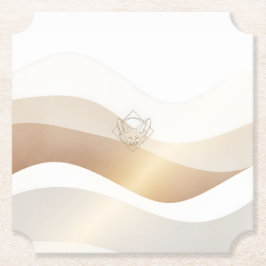 Porta-copo De Papel Calm Desert Waves com Fennec Essence | Se Mínimo