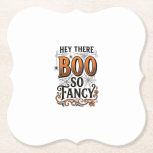 Porta-copo De Papel Camisa de Boo de Halloween Gravura Vintage Assusta