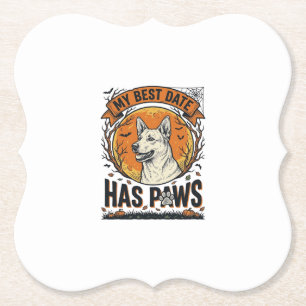 Porta-copo De Papel Camisa de Cachorro de Halloween para Pais de Anima