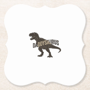 Porta-copo De Papel Camisa de desenho de gravura vintage de dinossauro