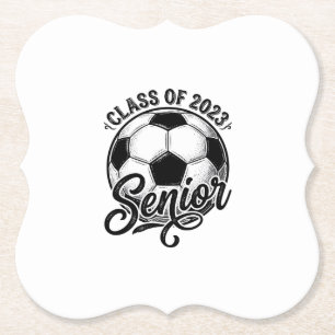 Porta-copo De Papel Camisa de Futebol Americano da Turma de Formatura 