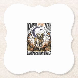 Porta-copo De Papel Camisa de Halloween Labrador Vintage Gráfica de Mã