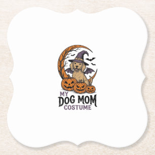 Porta-copo De Papel Camisa de Mãe de Cachorro de Halloween Fantasia de