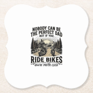 Porta-copo De Papel Camisa de motociclista vintage de bicicleta do pai