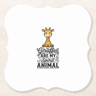 Porta-copo De Papel Camisa Desenho Gravura Vintage Animal Espírito Gir