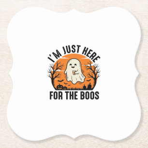 Porta-copo De Papel Camisa Divertida de Fantasma de Halloween Só Estou