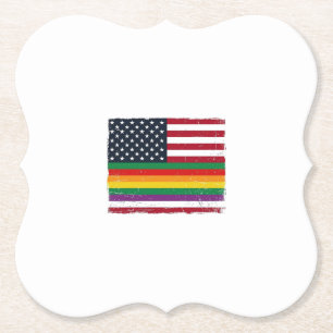 Porta-copo De Papel Camisa Vetorial com Desenho de Bandeira da Orgulho