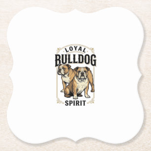 Porta-copo De Papel Camisa Vintage Bulldog Camiseta de Gravura de Bull