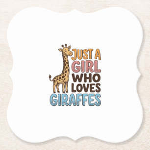 Porta-copo De Papel Camisa Vintage Só Uma Garota Que Ama Girafas (5)_1