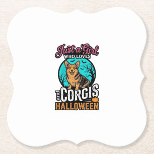 Porta-copo De Papel Camisas de Gravura Vintage de Corgis e Garota de H